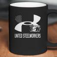 United Steelworkers Unity And Strength For Workers Flag Coffee Mug