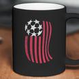 Usa National Flag With Soccer Ball Distressed Gift Coffee Mug