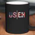 Useh Us Eh Usa Flag Pride Canadian Canada Coffee Mug