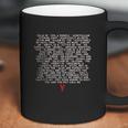 V For Vendetta Speech Black Coffee Mug