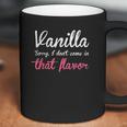 Vanilla Sorry Flavor Kink Coffee Mug