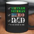 Vietnam Veteran Hero Dad Retired Military Papa Fathers Day Coffee Mug