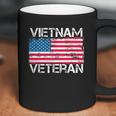 Vietnam Veteran Vintage Us Flag Military Vet Gift Coffee Mug