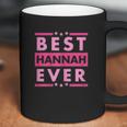 Vintage Best Hannah Ever Worlds Greatest Hannah Coffee Mug