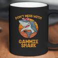 Vintage Dont Mess With Grandma Shark Gammie Gifts Coffee Mug