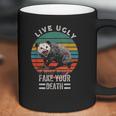 Vintage Live Ugly Fake Your Death Opossum Funny Coffee Mug