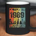 Vintage October 1989 Funny 32Nd Birthday 32 Years Old Gift Coffee Mug