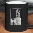 Vintage Pawn And Knight Shadow Chess Coffee Mug