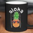 Vintage Pineapple Aloha Sunglasses Hawaiian Coffee Mug