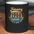 Vintage Retro February 1988 33Rd Birthday Gift 33 Years Old Coffee Mug