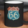 Vintage Route 66 Gas Station Road Sign Men Women T-Shirt Graphic Print Casual Unisex Tee Coffee Mug