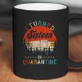 Vintage I Turned Sixteen 16Th Birthday Celebration In Social Distancing Coffee Mug