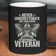 Vintage Us Flag Vietnam Veteran Fathers Day Grandfather Gift Graphic Design Printed Casual Daily Basic Coffee Mug