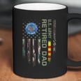 Vintage Usa Camo Flag Us Army Vietnam Veteran Retired Dad Gift Graphic Design Printed Casual Daily Basic Coffee Mug