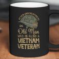 Vintage Veteran Grandpa Proud Army Vietnam Veteran Old Man Coffee Mug