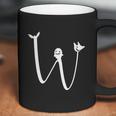 W Name Charater Dracula Ghost Boo Halloween Quote Coffee Mug