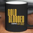 Warriors Finals 2022 Basketball Gold Blooded Warriors Graphic Design Printed Casual Daily Basic V3 Coffee Mug