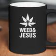 Weed Jesus Christian Marijuana Coffee Mug