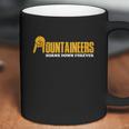 West Virginia Mountaineers Texas Horns Down Coffee Mug