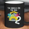 The Wheels On The Bus 2Nd Birthday Party 2 Year Old Toddler Coffee Mug