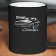 White Dodge Charger Coffee Mug