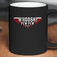 Whoosh Pew Pew Funny Logo Coffee Mug