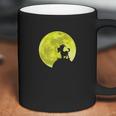 Wild Goat Lover Yellow Moon Dark Forest Funny Gift Coffee Mug