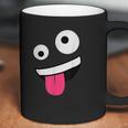 Wild Silly Crazy Eyes Zany Face Emojis Halloween Costume Coffee Mug