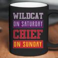 Wildcat On Saturday Chief On Sunday Coffee Mug