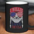 I Willie Love The Usa 4Th Of July Willie Nelson America Usa Independence Day Proud American Coffee Mug