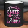 Woman Breast Cancer Awareness Cheer For The Cure Men Women T-Shirt Graphic Print Casual Unisex Tee Coffee Mug