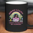 Womens Animal Crossing Sorry I Cant I Have To Water My Flowers Coffee Mug