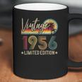 Womens Limited Edition 1956 66Th Birthday Gift 66 Years Old Vintage V-Neck Coffee Mug