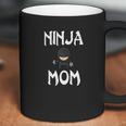 Womens Ninja Mom Funny Shuriken Mother Ninjamom Coffee Mug