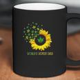 Worlds Dopest Dad Sunflower Weed Cannabis Funny Coffee Mug