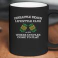 Wos Swingers Funny Upside Down Pineapple Party Gift Coffee Mug