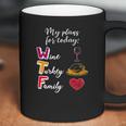 Wtf Wine Turkey Family Funny Thanksgiving Plans Tee Coffee Mug