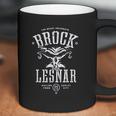 Wwe Brock Lesnar Stencil Type With Skull Coffee Mug