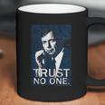 Xfiles Horror Thriller Tv Series Cigarette Smoking Man No Trust Coffee Mug