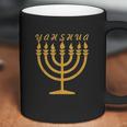 Yahshua Menorah Hebrew Coffee Mug