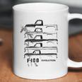 1953 To 1977 Ford F100 Pickup Truck Evolution Classic Outline Design Coffee Mug