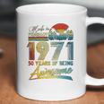 50Th Birthday Gift Vintage Retro February 1971 50 Year Old Coffee Mug