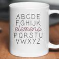 Abc Elemeno Teacher Letters Printed Funny Saying Inspirational Coffee Mug