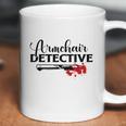 Armchair Detective Crime Junkie Lovers True Crime Coffee Mug