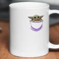 Baby Yoda In Pocket Shirt Coffee Mug