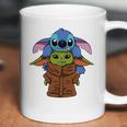 Baby Yoda And Baby Stitch Coffee Mug