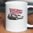 Back To The Future Delorean Graphic Coffee Mug