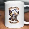 Big Strong Moth Mom Mothra Athletic Gray Coffee Mug