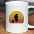 Bounty Hunter And Baby Mandalorian Coffee Mug