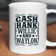 Cash Hank Willie And Waylon Country Girl Coffee Mug